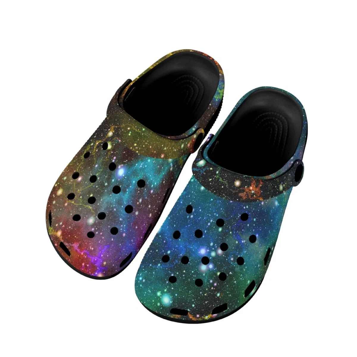 Nopersonality Romantic Nebula Design Women's Summer Slippers Breathable Platform Wear Slide Slipper Leisure Comfort Sandal Adult