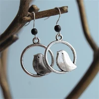 cute female design sense dove stud earrings sweet romantic women metal stud earrings engagement wedding gift jewelry for her