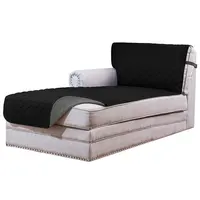 Reversible Chaise Lounge Cover Sectional Sofa Covers Slipcover Quilted L Shaped Sofa Couch Funiture Protector For Living Room