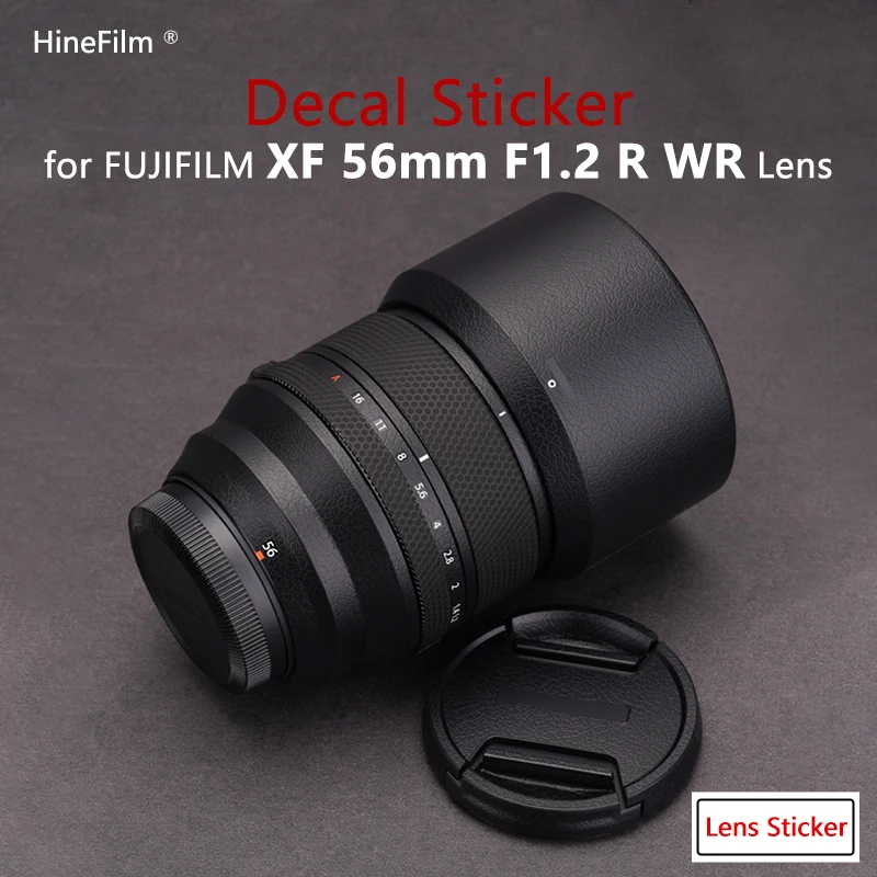 Купи Fuji XF56 F1.2 II Lens Decal Skins for Fujifilm Fujinon XF56mm F1.2 II Lens Stickers Protector Cover Film 3M Vinyl Film за 1,313 рублей в магазине AliExpress