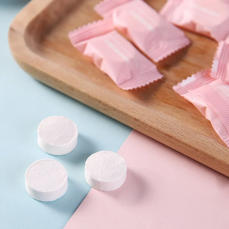 Одноразовое полотенце прессованное портативное для путешествий нетканое лица