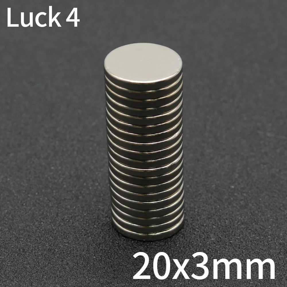 

2/5/10/20Pcs Round Magnet 20x3 Neodymium Magnet N35 20mm x 3mm Permanent NdFeB Super Strong Powerful Magnets imans