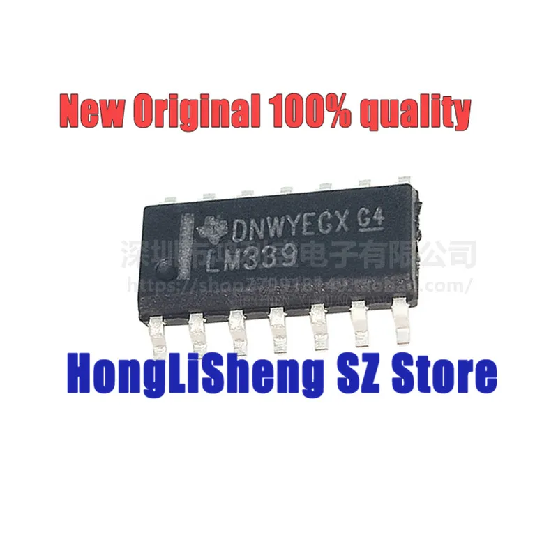 

20pcs/lot LM339DR LM339D LM339 339 SOP14 Chipset 100% New&Original In Stock