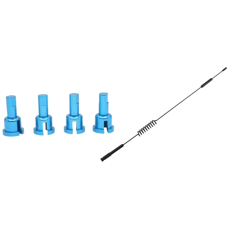 

4Pcs Metal Diff Cup Joint Replacement Of A949-14 With Rc Crawler Metal 160Mm Decorative Antenna