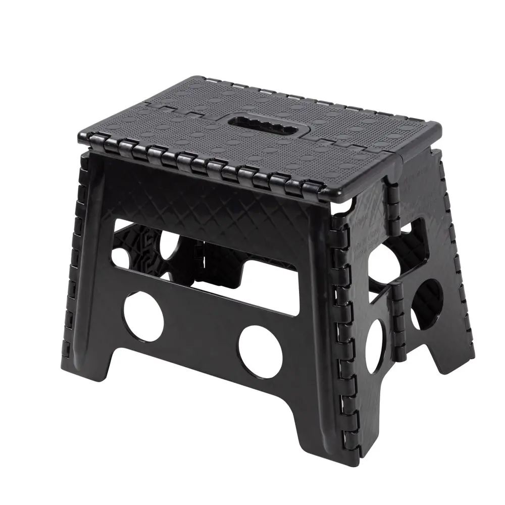 

One Step Folding Step Stool, Plastic