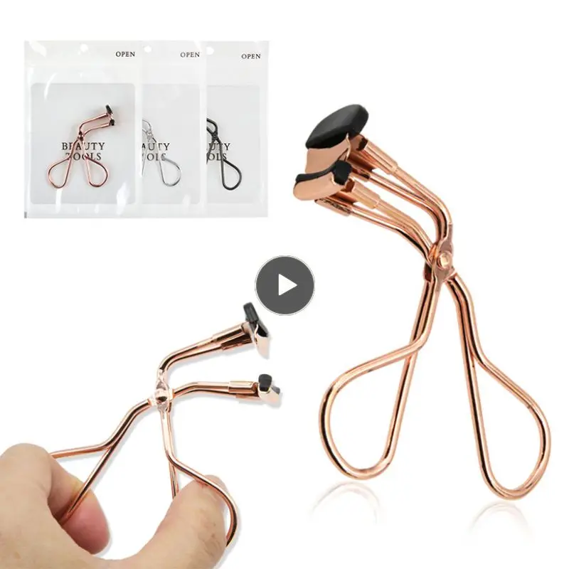 

Mini Eyelash Curler Portable Useful Stainless Steel Curling Partial Eyelashes Auxiliary Beauty Tools Natural Eye Lashes Makeup
