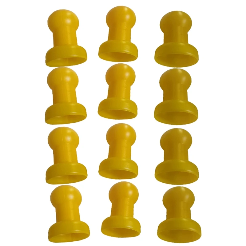 

12Pcs Trampoline Protective Cover Cap Trampoline Net Protective Cover Trampoline Pole Cap For Net Hook For Trampoline