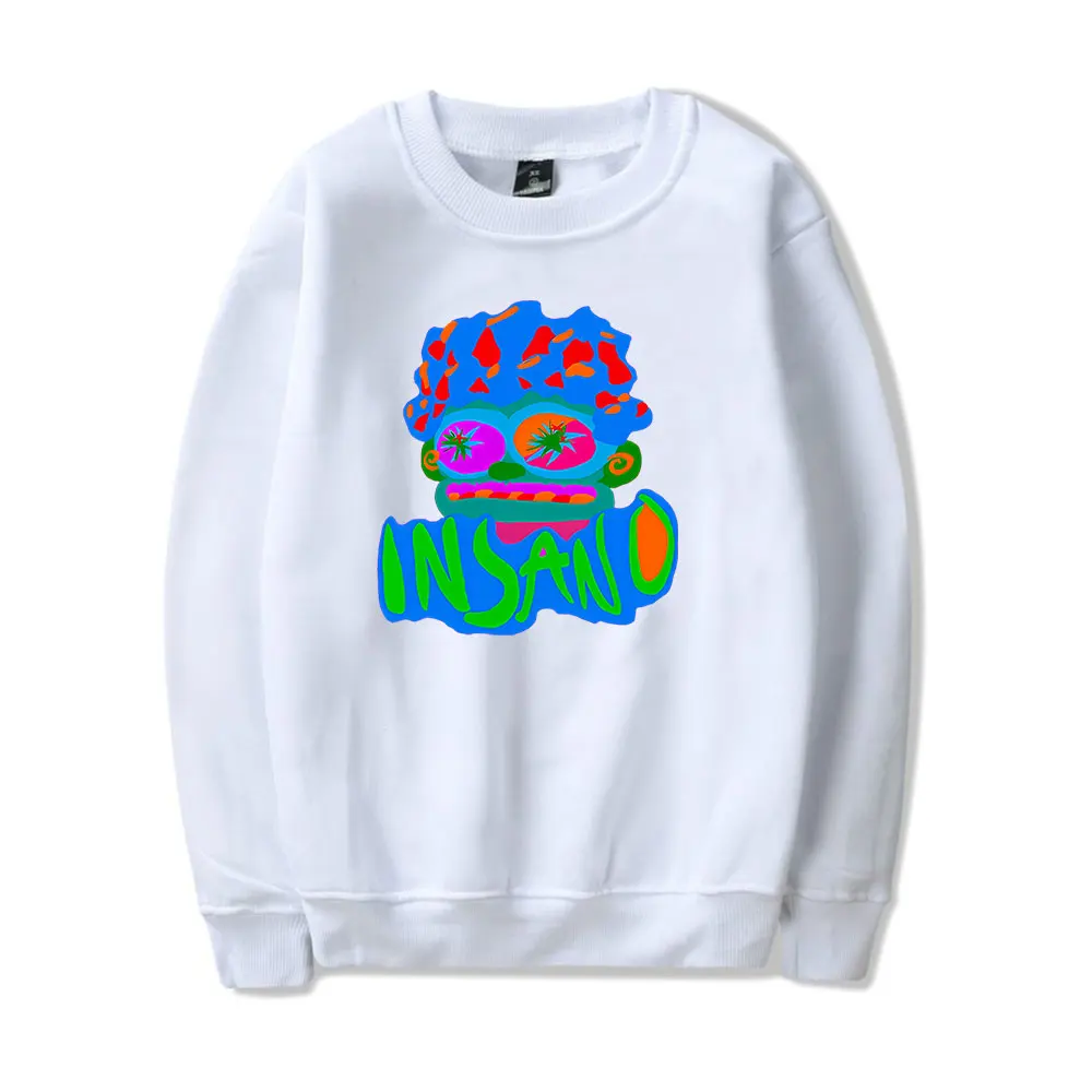 Мужской зимний свитер с капюшоном и круглым вырезом