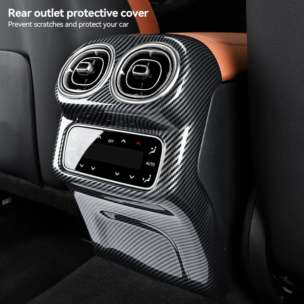 1 шт. ABS углеродный для Mercedes Benz Glc300l 2023 автомобильные аксессуары задний