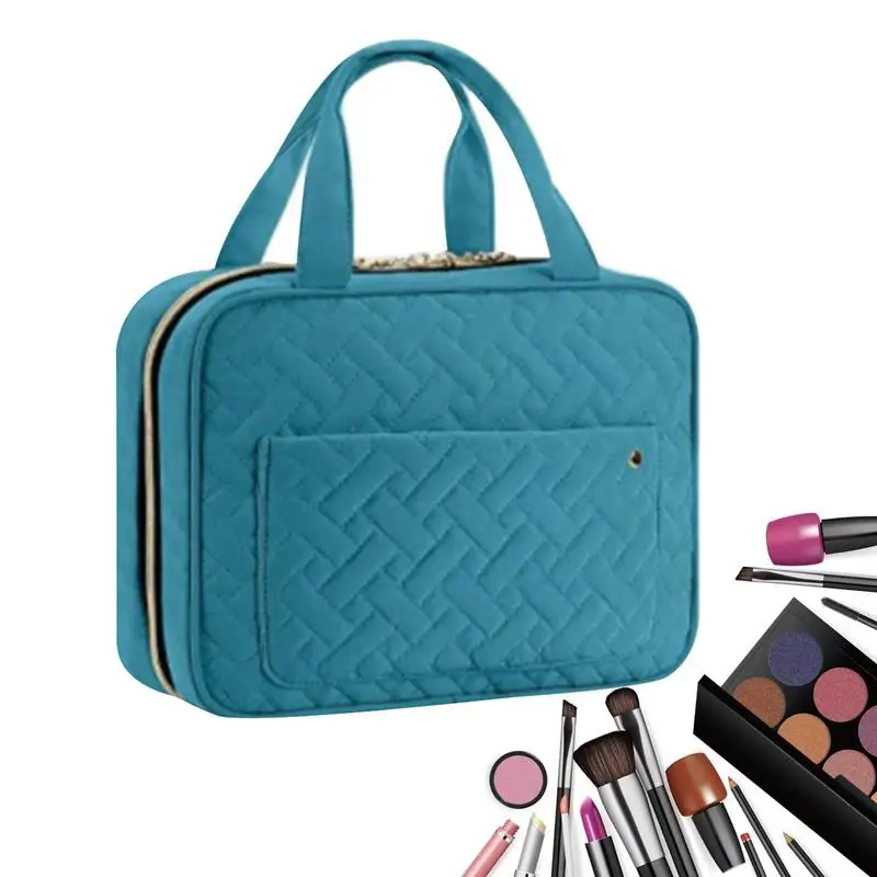 

Makeup Pouch Travel Cosmetic Pouch Portable Waterproof Makeup Case Organizer With Large Capacity For Skincare Toiletries Women