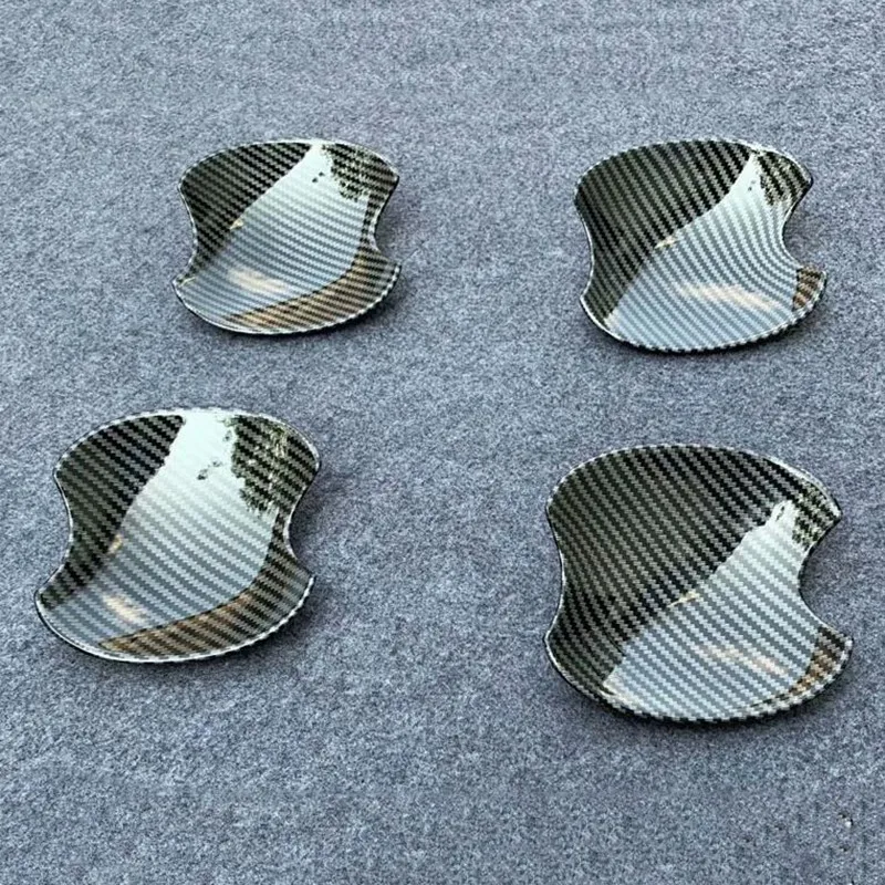 Для Toyota Raize A200A/210A 2019 2020 углеродное волокно Автомобильная дверная ручка крышка