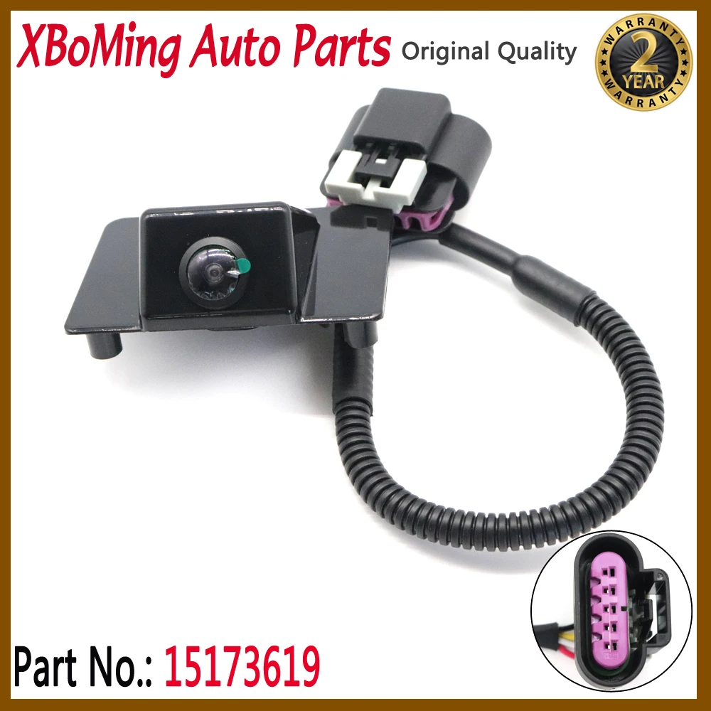

Camera Rear view 15173619 For Cadillac Escalade Base Platinum Base Platinum Chevrolet Suburban Tahoe Hybrid GMC Yukon Hybrid