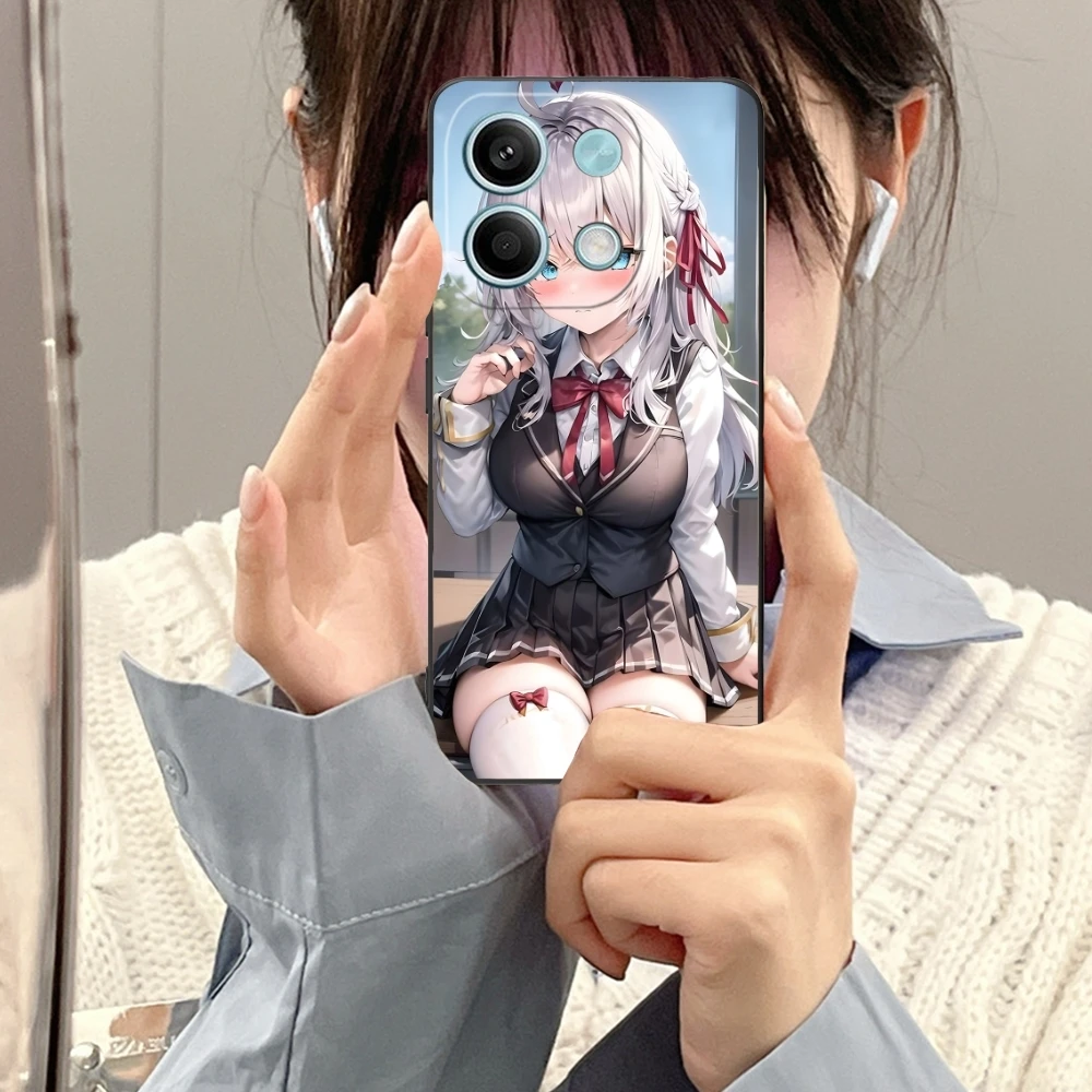 Чехол для мобильного телефона Alya San Aarya Xiaomi Redmi Note 13 12 11 10 9 8 7 6 S A Pro Lite Plus 5G черный