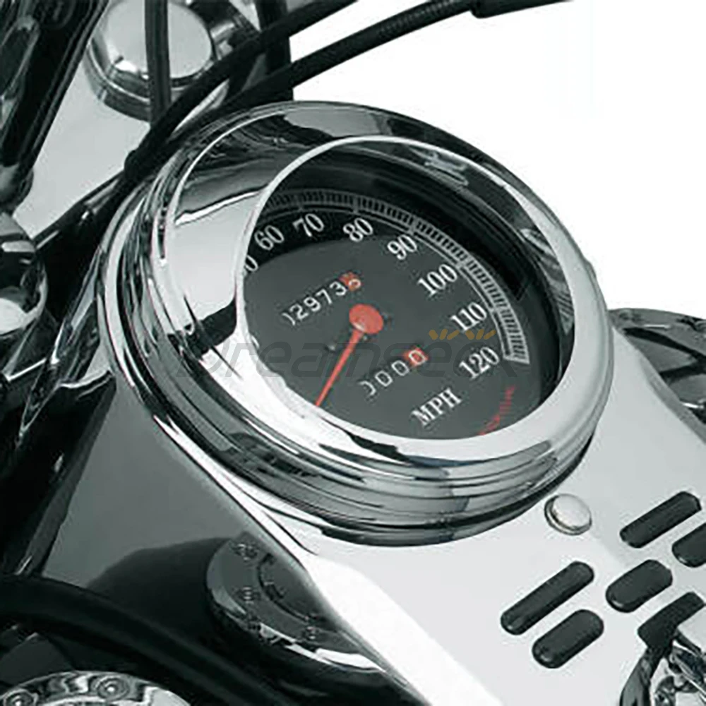 Кольцо-Обложка для спидометра мотоцикла 5 дюймов Harley Dyna Wide Glide Softail Fat Boy