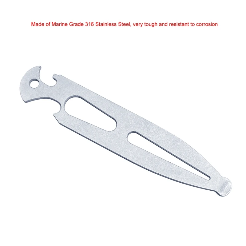 Ключ-скоба для лодки из нержавеющей стали 316 многофункциональный отвертка