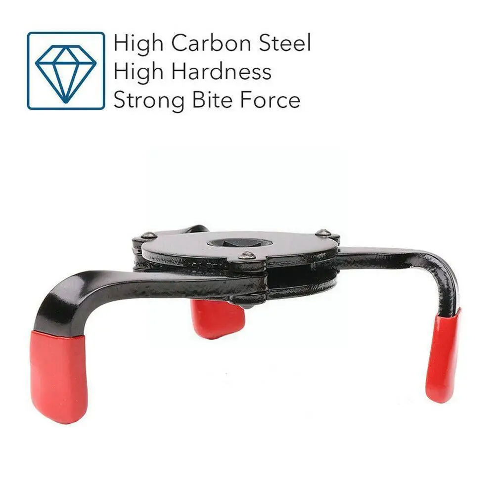 

One-way Three-jaw Filter Wrench Change Oil Grid Machine Oil Three-jaw Element Removal Tool Filter Wrench Filter Wrench P4U2