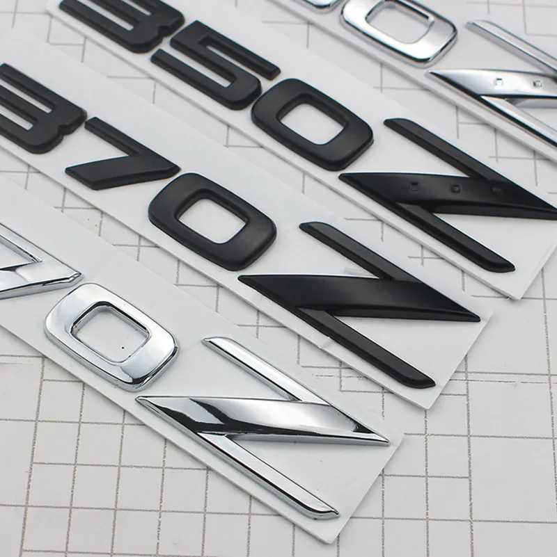 

Металлическая Автомобильная 3D наклейка s задний логотип эмблема значок наклейка наклейки для Nissan 350Z 370Z Fairlady Z Z3 Z34 автостайлинг автомобильны...