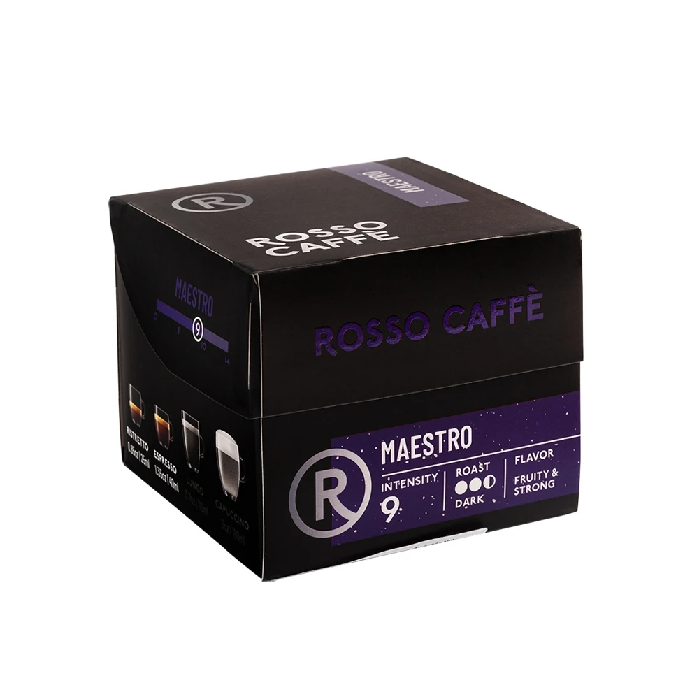 Набор кофе в капсулах для кофемашин Nespresso Original разная крепость INTELLEGENTE MAESTRO GENTLEMAN
