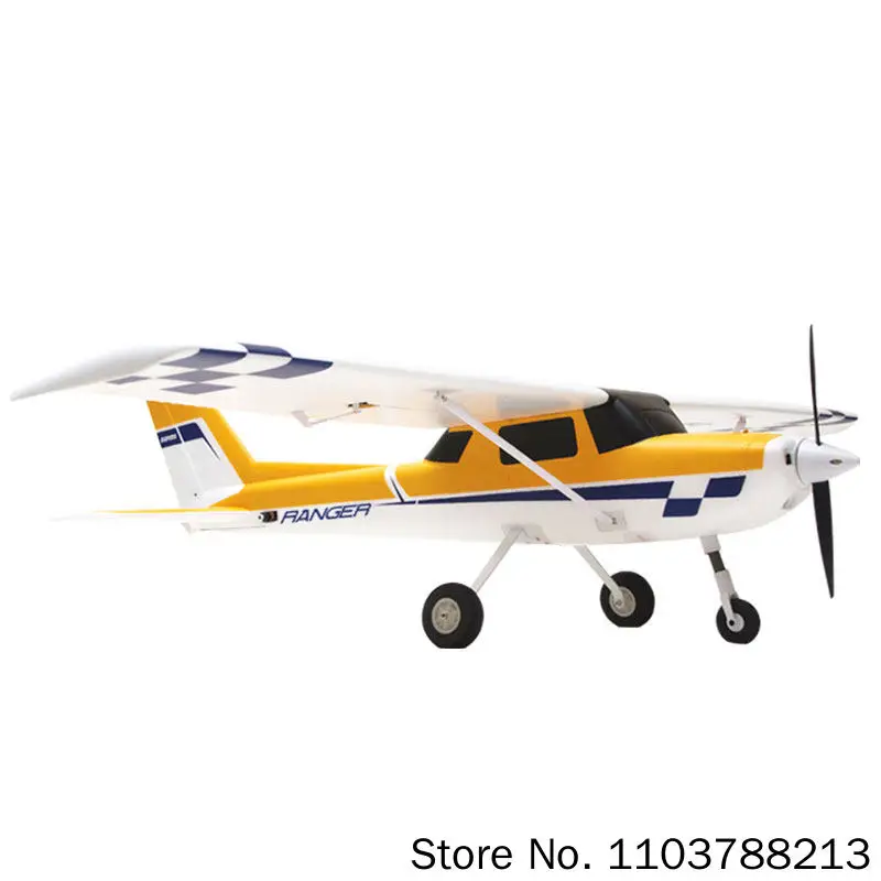 Радиоуправляемая модель самолета FMS RC Fixed Wing Ranger V2 1220 мм из EPO с металлическим шасси, для начинающих, тренировочный, на пульте управления, для хобби (art.: 3920db0fa8a24) - 3920db0fa8a24