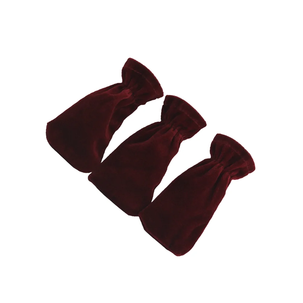 

3 Pcs Velvet Foot Padal Cover Piano Keyboard Guard Covers Pedal Protector Sustain