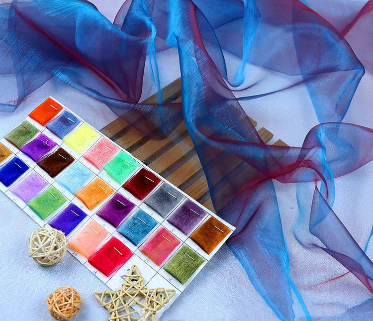 Двухцветный Блестящий Радужный прозрачный тюль, фототкань, день рождения, праздник, вечерние, ширина 150 см