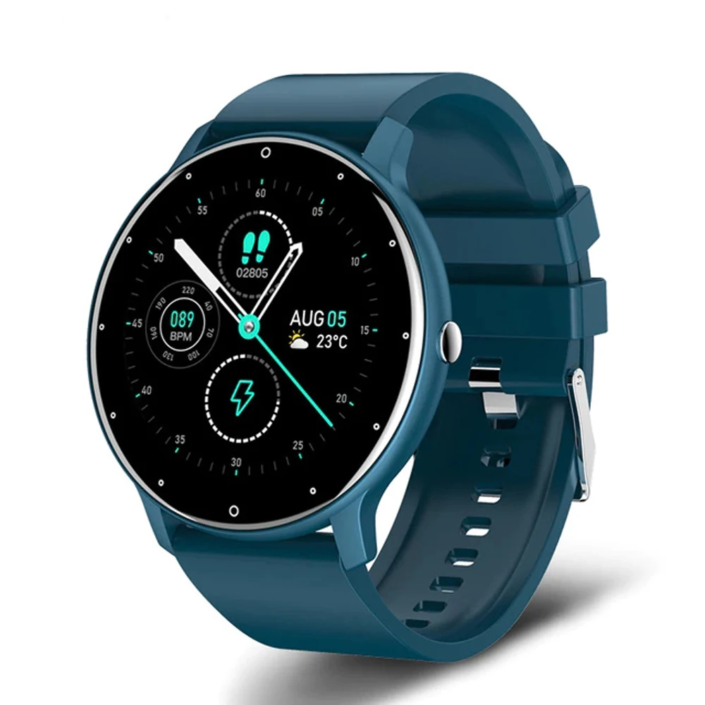 

Fashion ZL02 Smart Watch Men Women Full Touch Screen Sport Fitness Watch IP67 Waterproof Bluetooth For Android IOS Smartwatch
