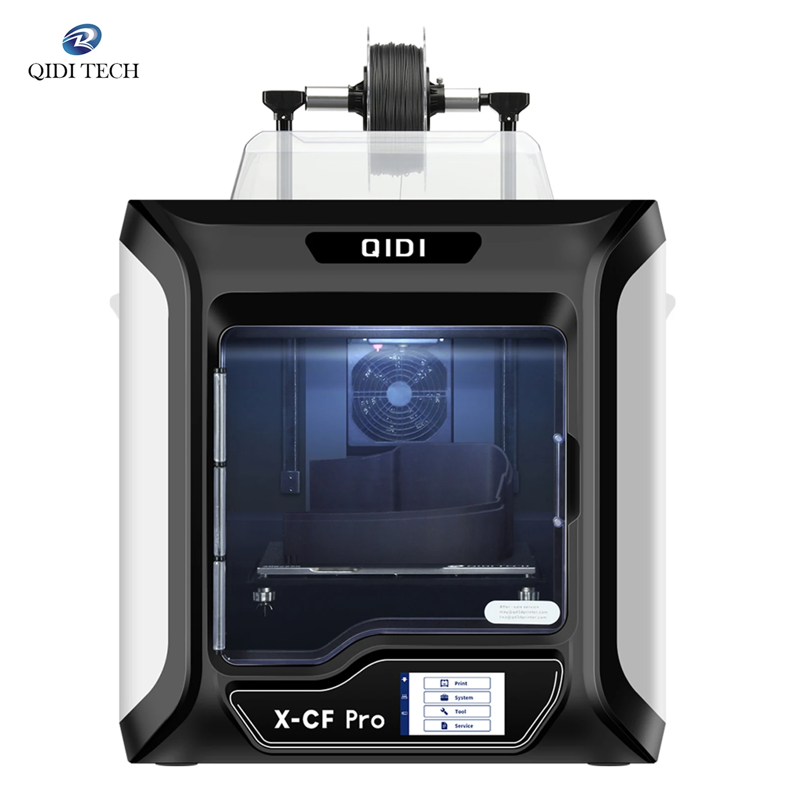 QIDI TECH X-CF-Pro 3D принтер Настольный Интеллектуальный промышленный класс с 5-дюймовым