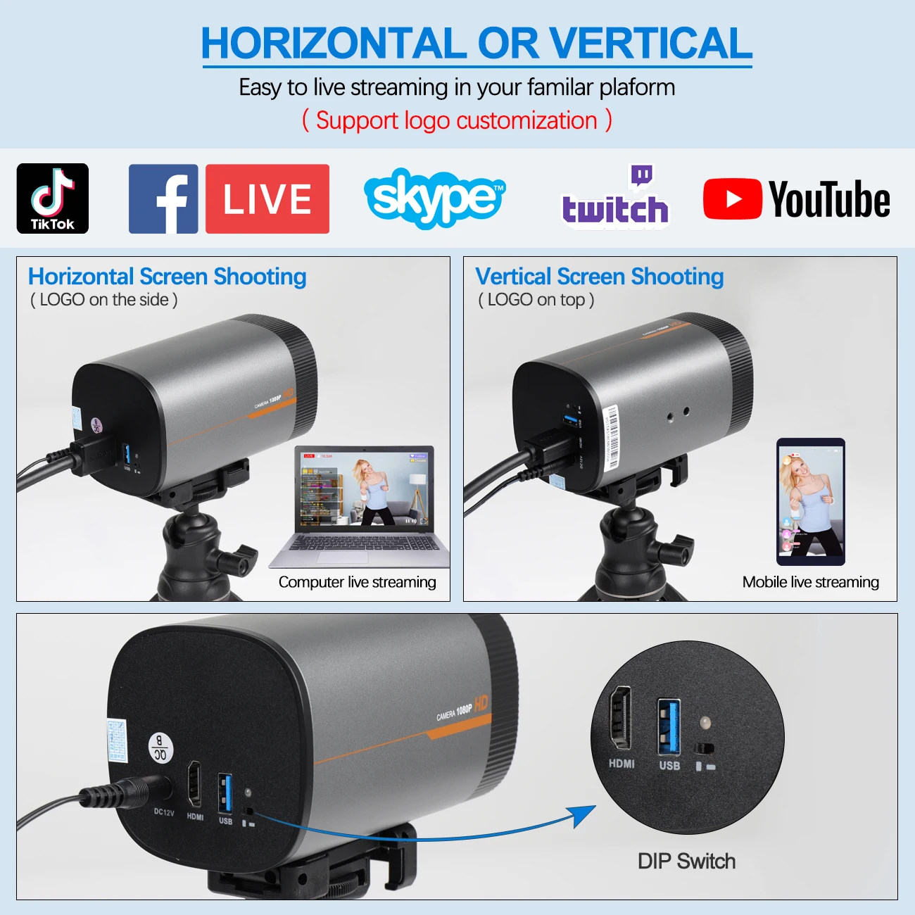 Фото Лучший OEM ODM 2024 FoMaKo FMK207 10-кратный оптический зум Разрешение HD Прямая трансляция Проводная технология автофокуса №2