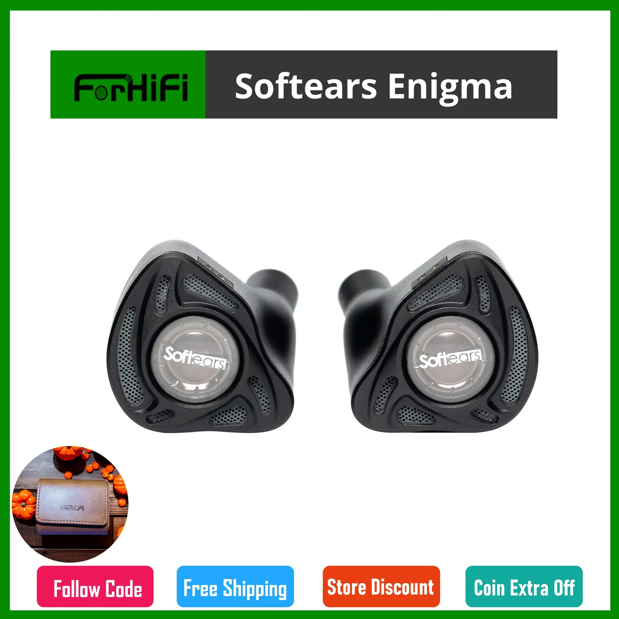 Softears Enigma 2Dynamic 6Balanced Armature 4Electrostati Драйвер-вкладыши Проводной кабель Hi-Fi-кінцевые