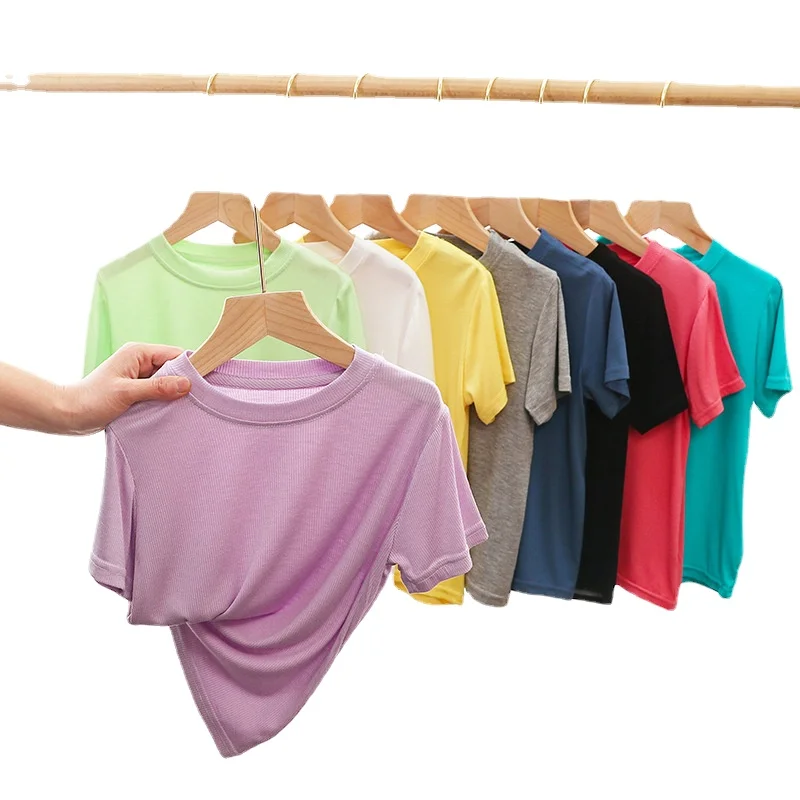 

2022 new high quality children's casual T-shirt
