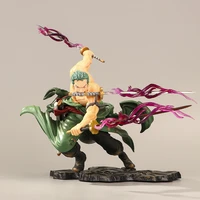 22 5cm pvc one piece roronoa zoro action figures model doll three thousand world combat effects furnishing articles hand do toys