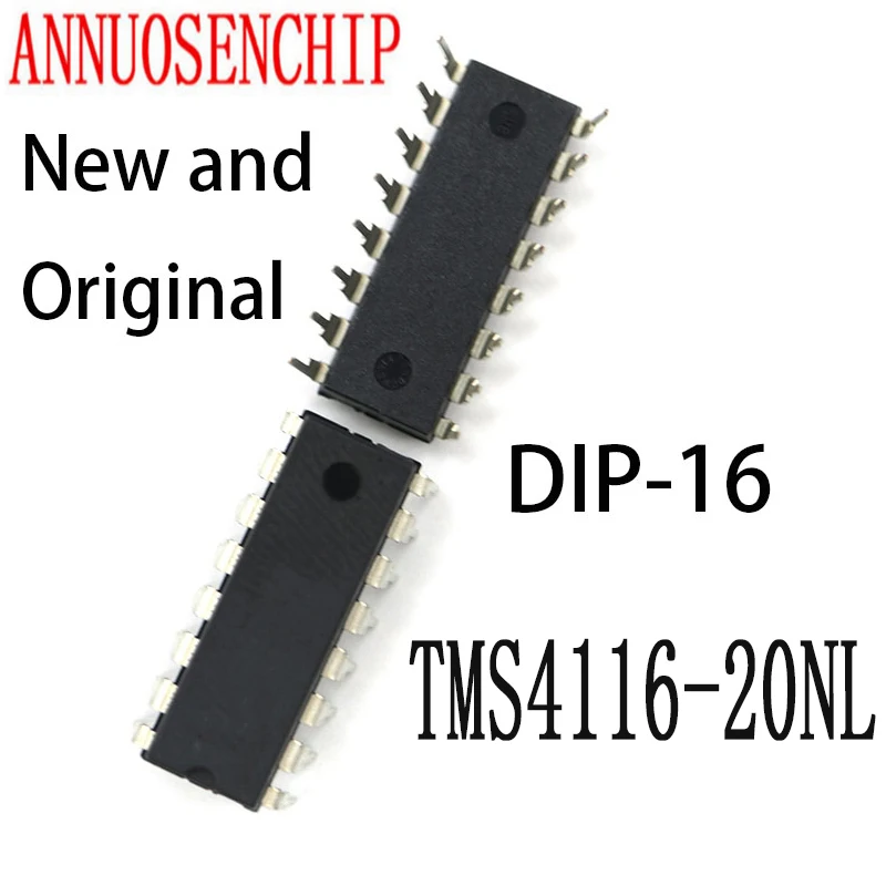 

5 шт. новые и оригинальные DIP16 TMS4116 DIP-16 TMS4116-20 DIP TMS4116-20NL