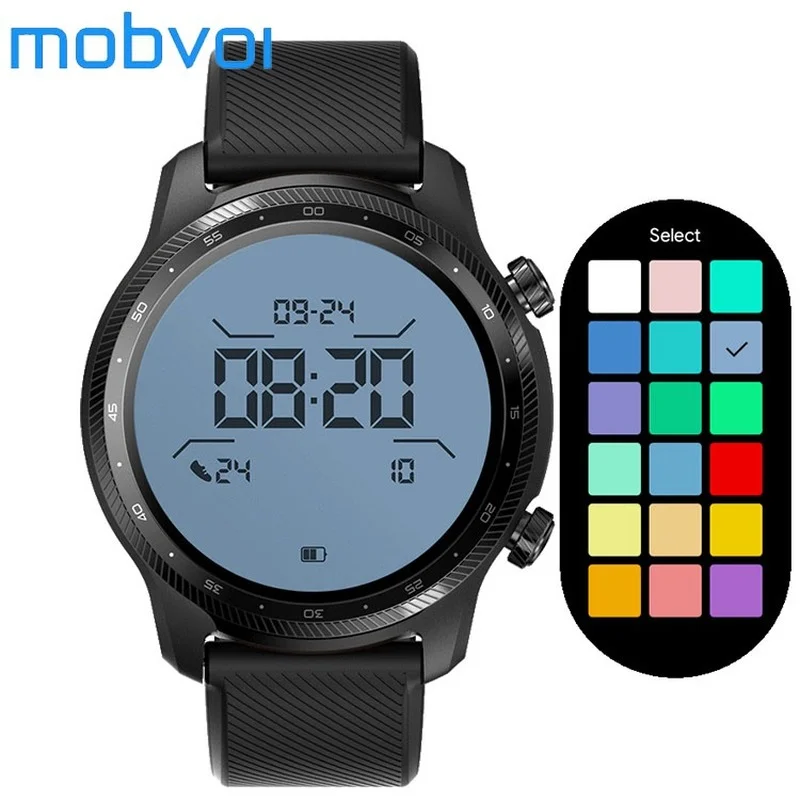 

2021 New Ticwatch Pro 3 Ultra GPS Compass Sports SmartWatch NFC Payment Backlight Wear OS by Google Smart Watch