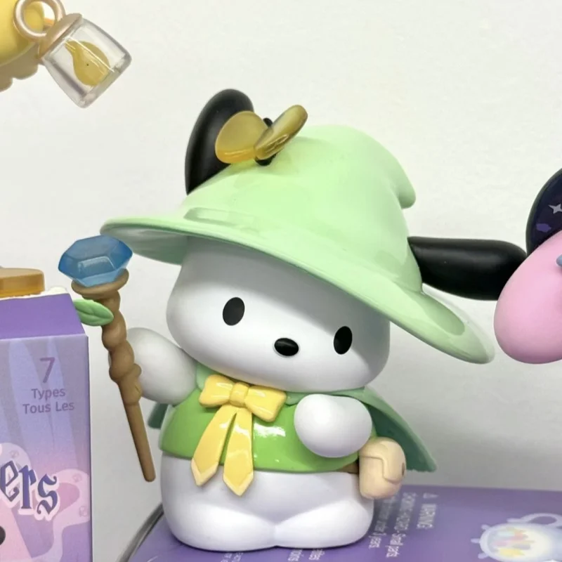 Miniso натуральная слепая коробка Sanrio Magic Story Series Kuromi Pacha Dog и Laurel Kawaii милые подарки на