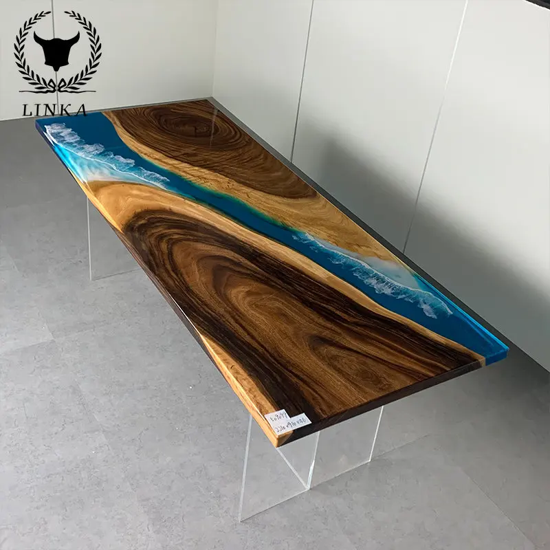 

Индивидуальный южноамериканский ореховый полимер, большой стол 221-91-5