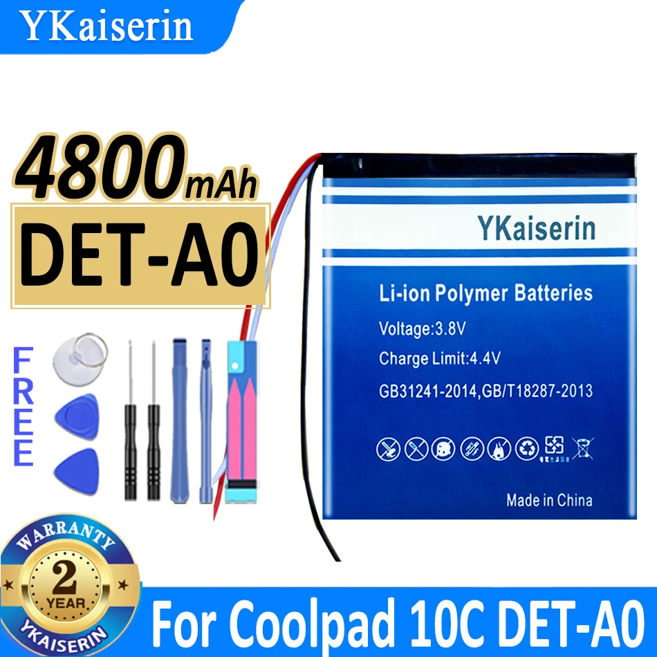 

4800mAh YKaiserin Battery DETA0 for Coolpad 10C DET-A0 Mobile Phone Batteries