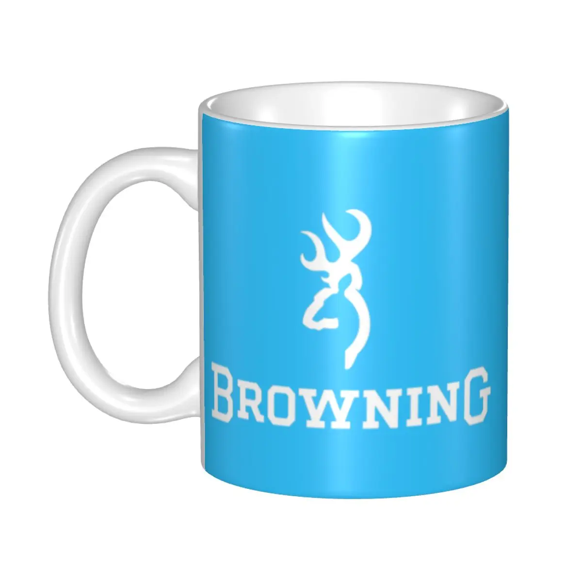 

Brownings Logo Coffee Mug DIY Customized Ceramic Mug Creative Gift Men Women Outdoor Work Camping Cups And Mugs