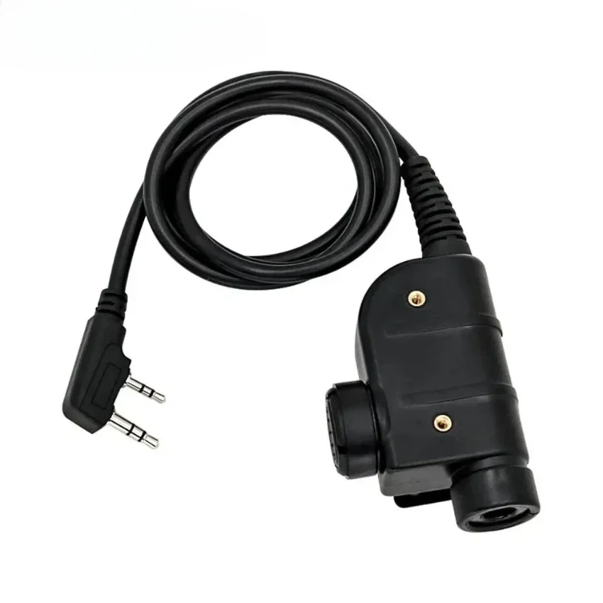 Тактический аксессуар для наушников военный PTT Ken Plug Silynx U94 уличная охотничья