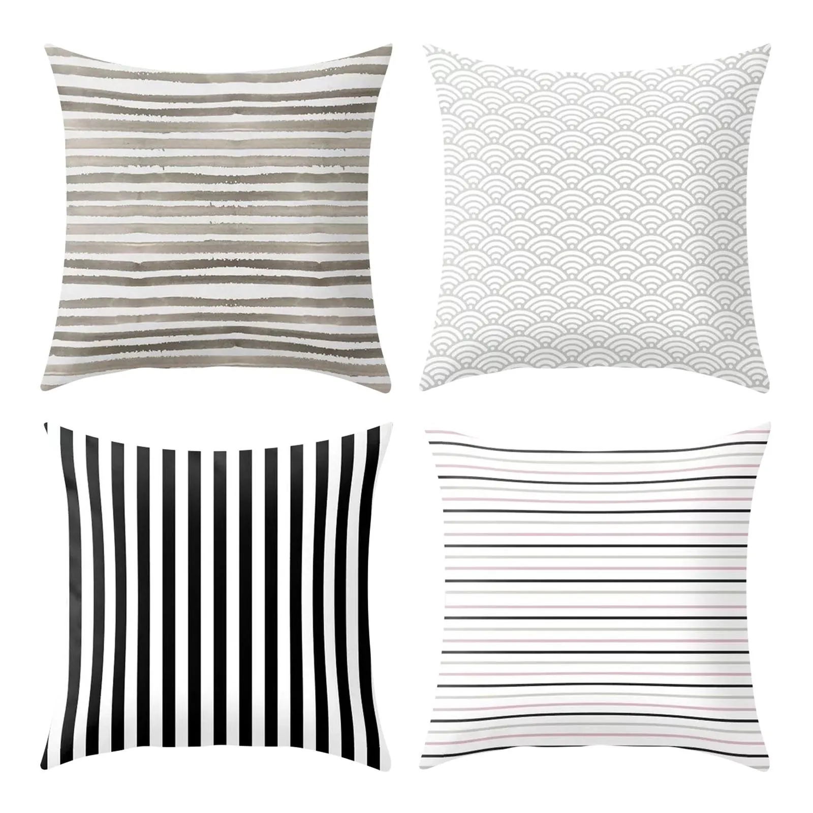 

Чехол для диванной подушки в нордическом стиле