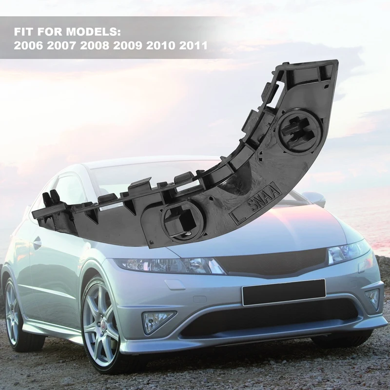 Кронштейн переднего бампера автомобиля для Honda Civic 2006 2007 2008 2009 2010 2011 71198-SNA-A02