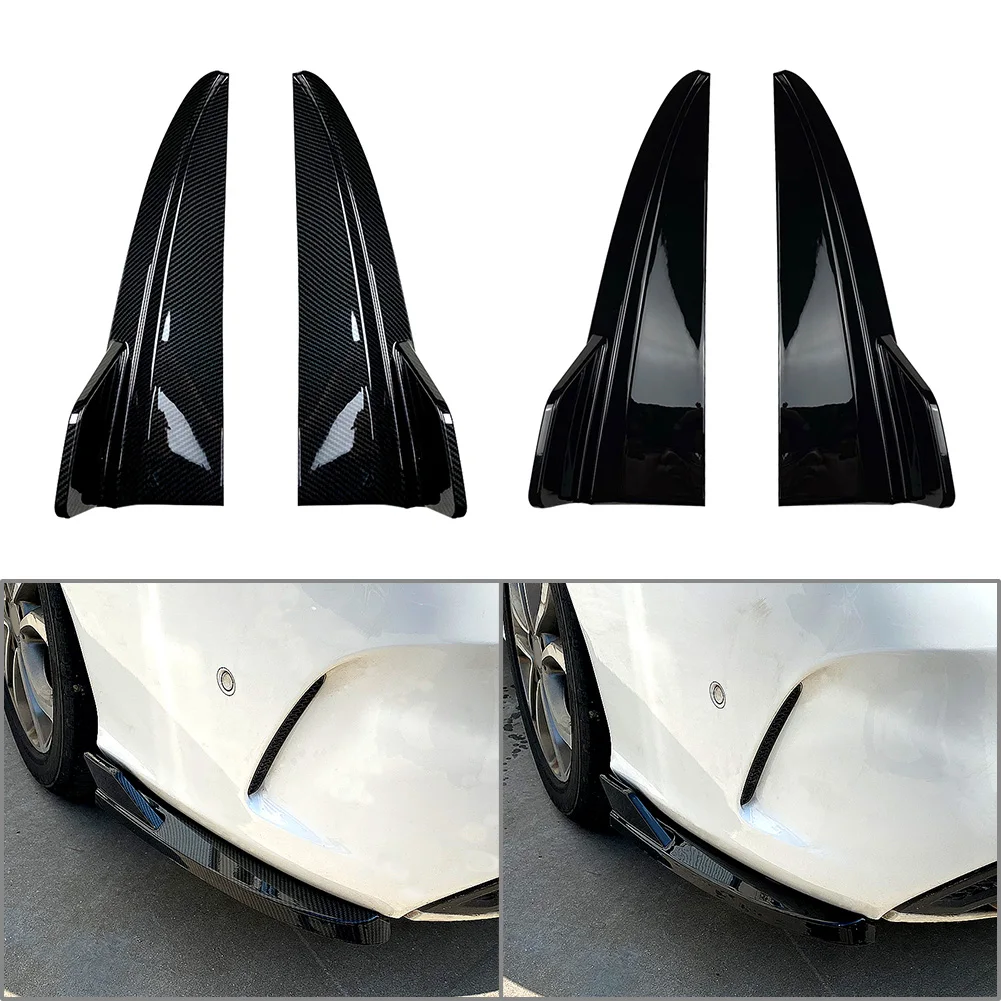 Сплиттер для заднего бампера автомобиля сплиттер бокового отверстия комплект