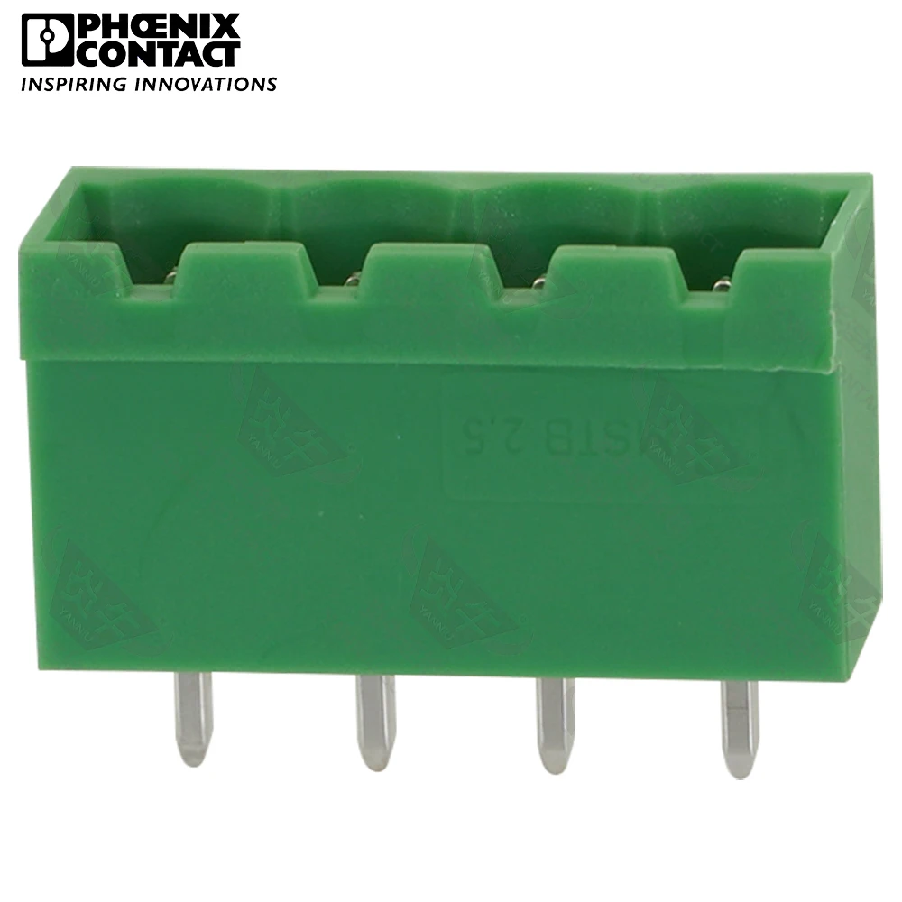 Оригинальный подлинный контактный разъем Phoenix 5,0 мм, подключаемый Штекерный клеммный блок с 4 контактами, mstтверд, 2,5 г, 5,0, 1755532, 12 а, 320 в