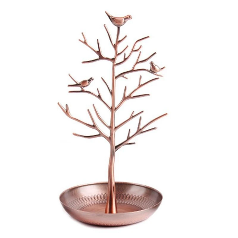 Bird Tree Jewelry Display Jewelry Stand Organizer Earring Holder Necklace Bracelet Rack Holder Display Jewelry Holder