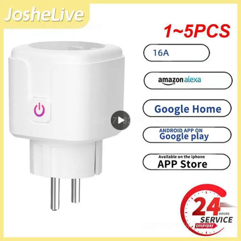 

Умный адаптер с Wi-Fi, 16 А, 1-5 шт.