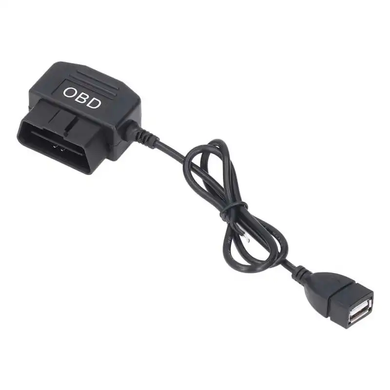 48cm/18.9in Car  Cable With Switch Button Acc Mode Low Voltage Protection