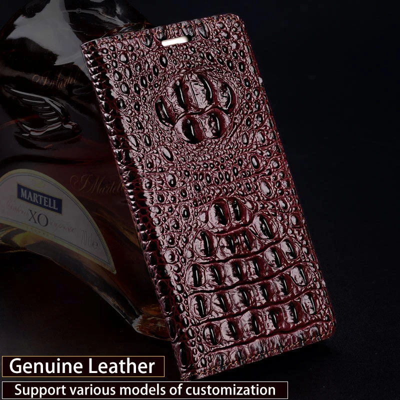 Leather cowhide Flip Phone Cases For sony XZ XZ1 XZ2 XZ4 Compact XZ XZ2 Z5 Premium Z3 Plus z5 mini magnetism card slot phone bag