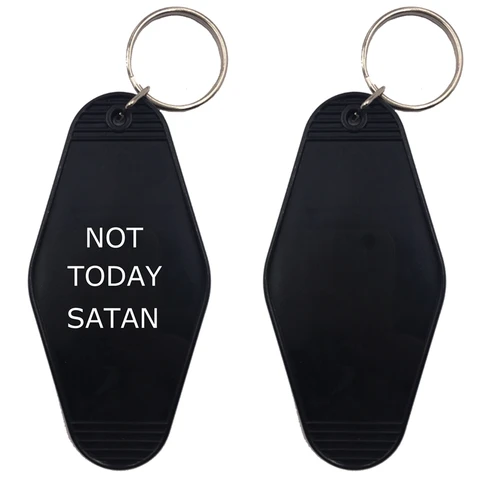 Брелок Old School Not Today Satan