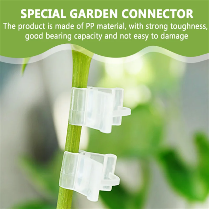 

10pcs 360 Degrees Plant Branch Benders Adjustable Plant Supports ixed Clips Planter Holder Tools Garden Supplies Plant Bender