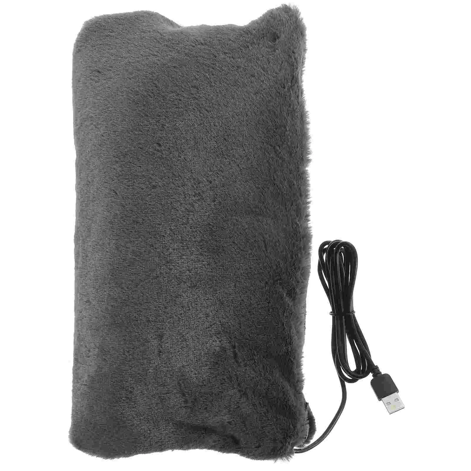 

Hand Warmer Water Usb Hot Electric Bottle Warming Winter Pad Rechargeable Plush Heated Pouch Heating Treasure Pillow Portable