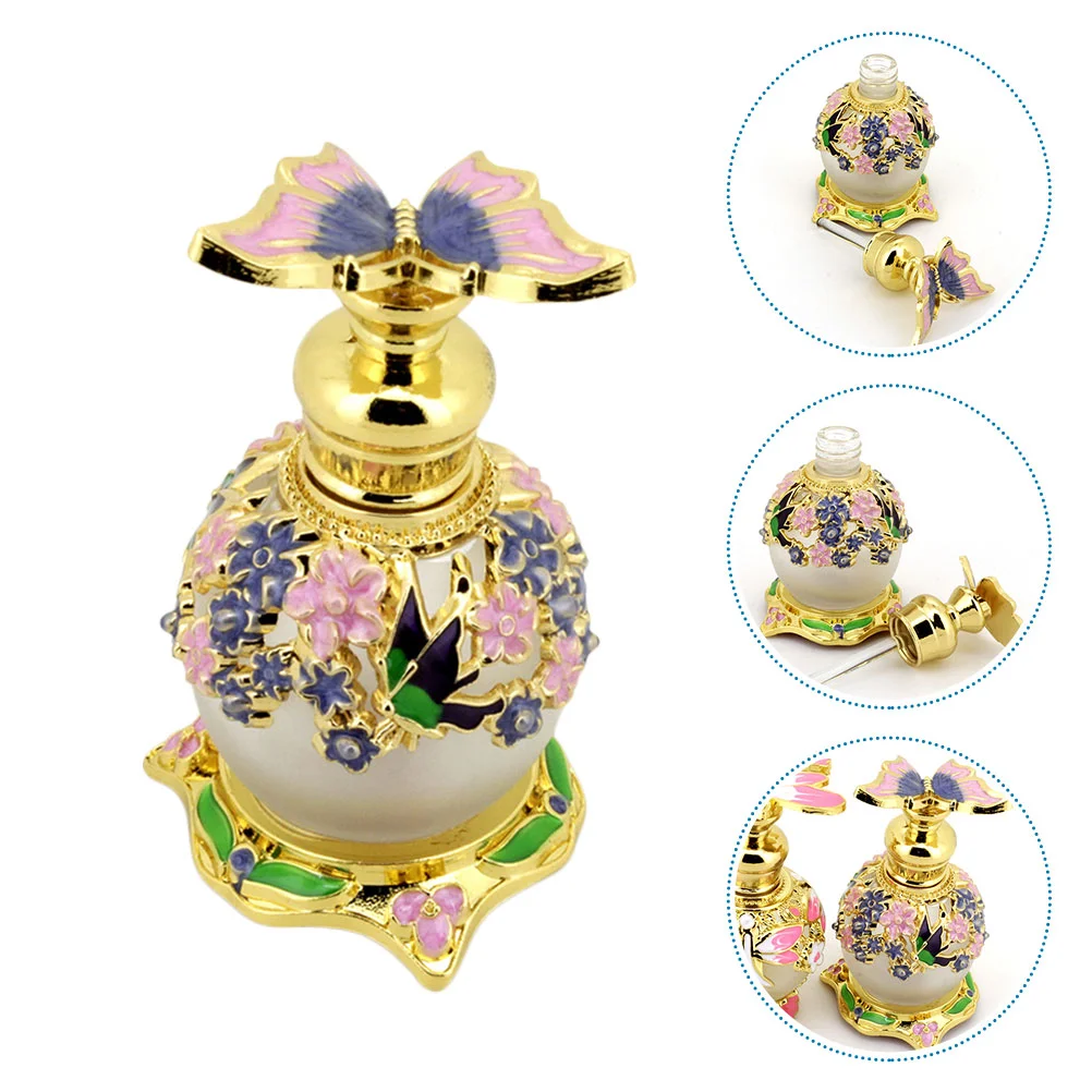 

Perfumevintage Oilessential Dropper Decorative Crystal Diffusercontainer Fancy Pretty Spray Fragrance Retro Aromatherapy Empty